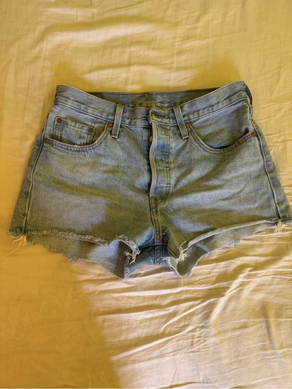Levi’s Light Blue Denim Shorts